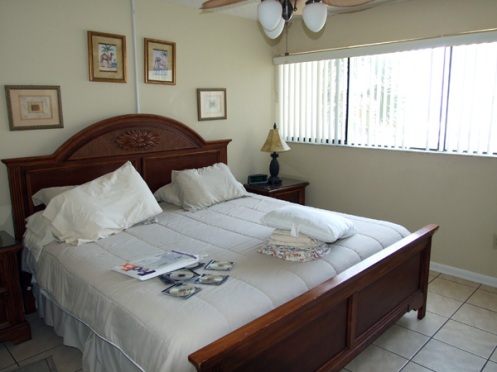 Summerhouse bedroom, Panama City Beach, Florida